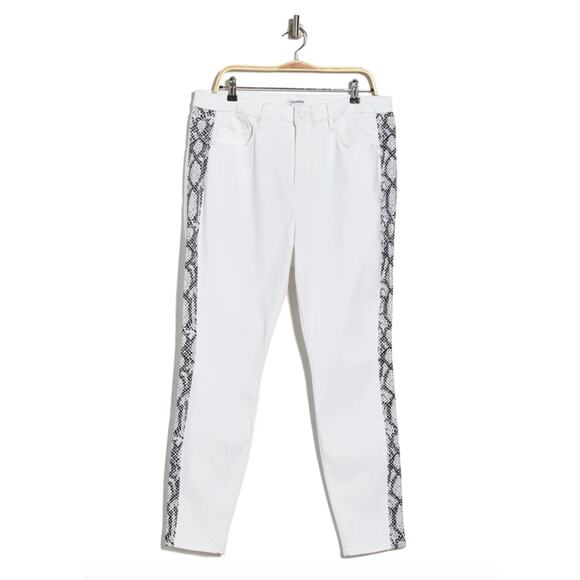 Good American High Waist Good Legs Snake Stripe 27 - Picture 2 of 11